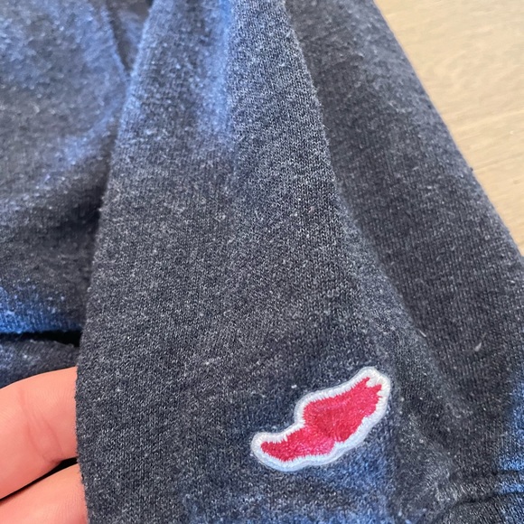 Triblend Navy Quarter-Zip Sweater -XL - Picture 3 of 5